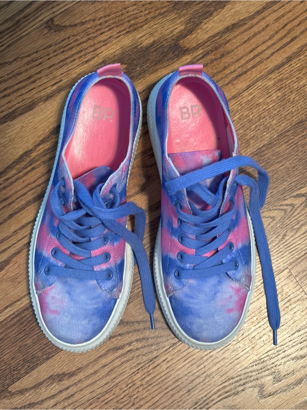 BP. Nordstrom Sonny Tie Dye Casual Low Top Platform Sneakers